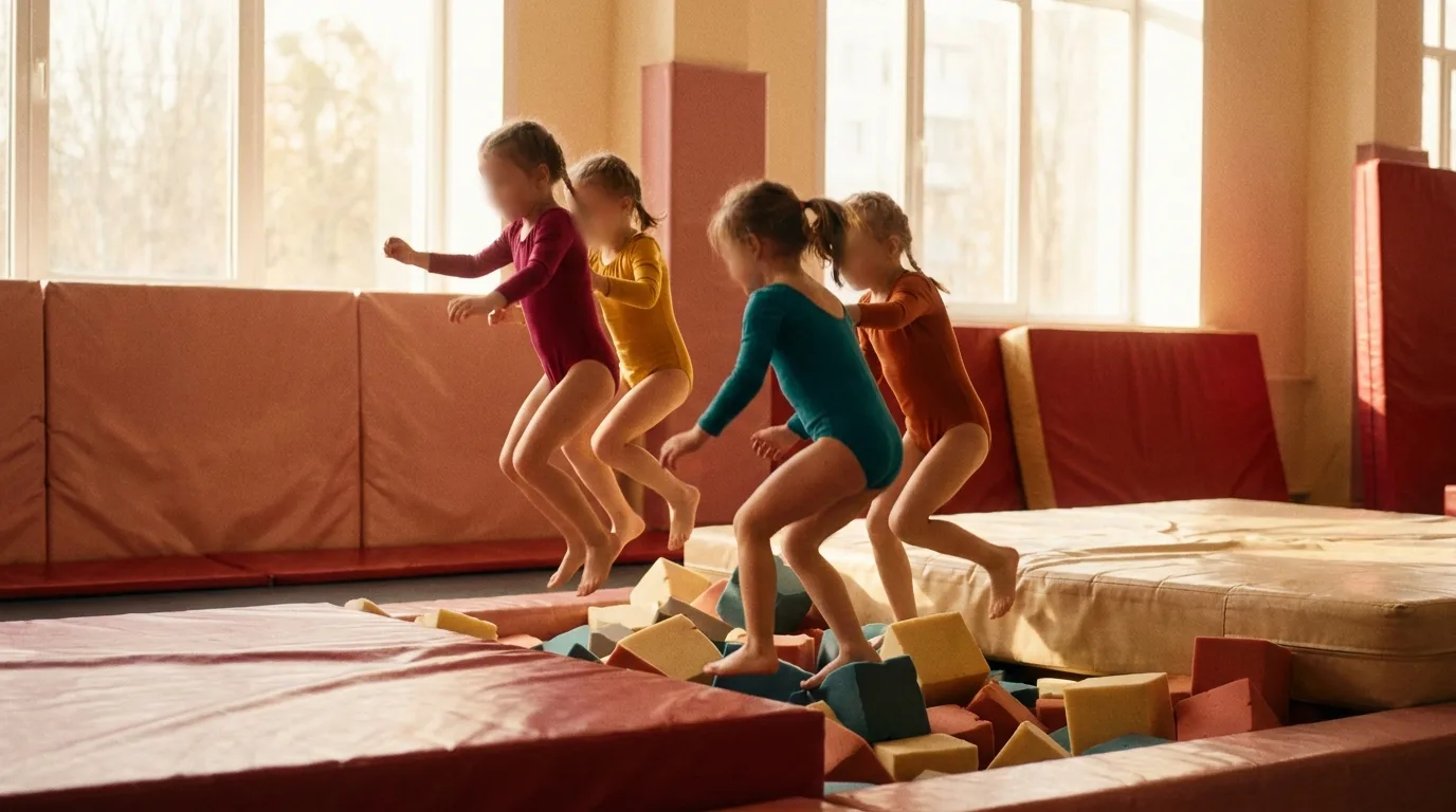 Bambine piccole durante il corso Giocosa